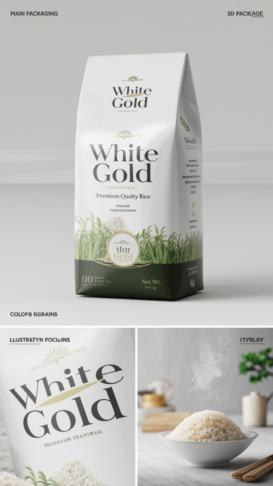 BOPP Rice Bag Design 5
